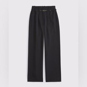 Abercrombie & Fitch Curve Love Sloane Tailored Wide Leg Pant
